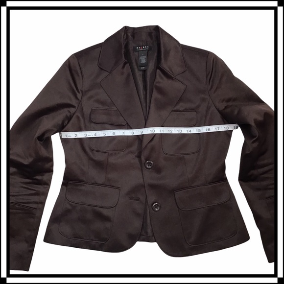 aXcess by Liz Claiborne Silky Blazer - 6 - Picture 6 of 12
